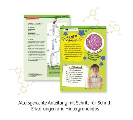 Kosmos Experimentierkasten Chemielabor C 500 – Bild 4