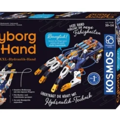 Kosmos Experimentierkasten Cyborg-Hand Bausatz Für Eine Hydraulisch Gesteuerte Roboter-Hand