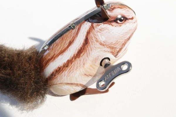 Blechspielzeug Eichhörnchen Braun – Bild 3