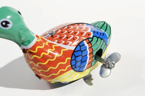 Blechspielzeug Ente "Duckling"rennend – Bild 3