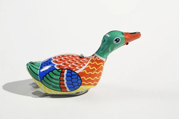 Blechspielzeug Ente "Duckling"rennend