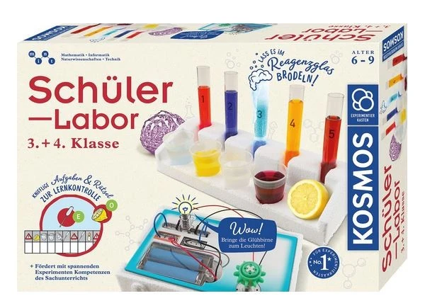 Kosmos Experimentierkasten Schülerlabor 3. + 4. Klasse