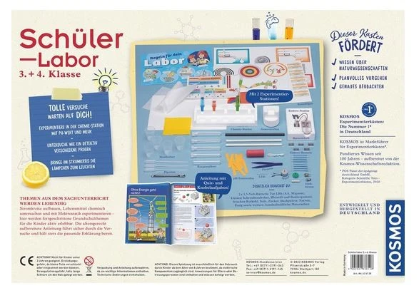 Kosmos Experimentierkasten Schülerlabor 3. + 4. Klasse – Bild 2