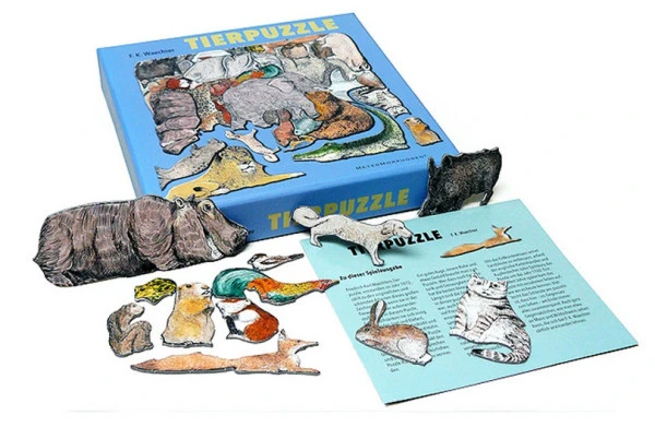F. K. Waechters Tierpuzzle Ein Bild Aus 33 Tieren – Bild 6